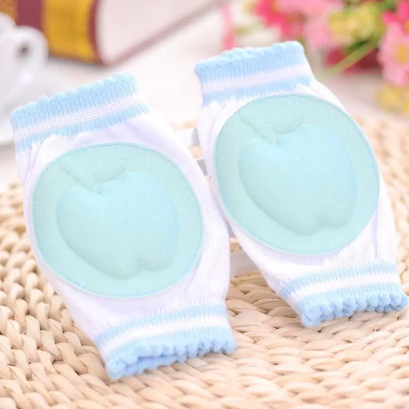 

2015 Hot Sale 1 Pair Kids Safety Crawling Elbow Cushion Infants Toddlers Baby Knee Pads Protector Leg Warmers Baby Kneecap