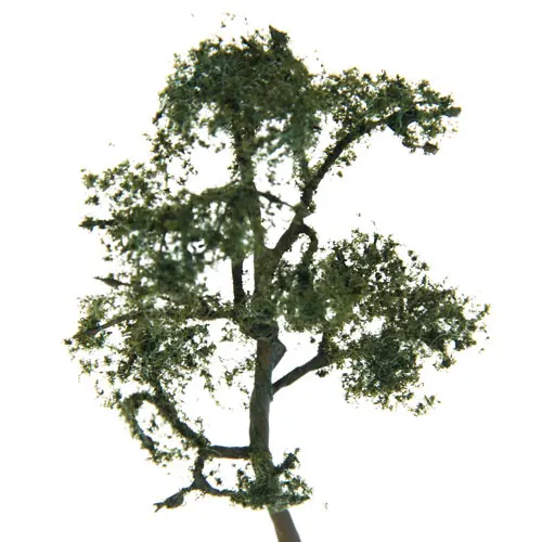 3pcs High Simulation sycamore Tree Model 1/150 Railway Park Building Scenery Landscape for Street Train Railway Railroad Scenery