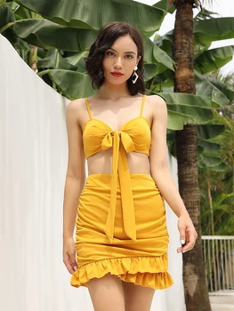 JYSS Summer new hot red top and skirt 2pcs sets for women beach party wear ruffles decoration lady sexy camis skirt set 81536#
JYSS Summer new hot red top and skirt 2pcs sets for women beach party wear ruffles decoration lady sexy camis skirt set 81536#