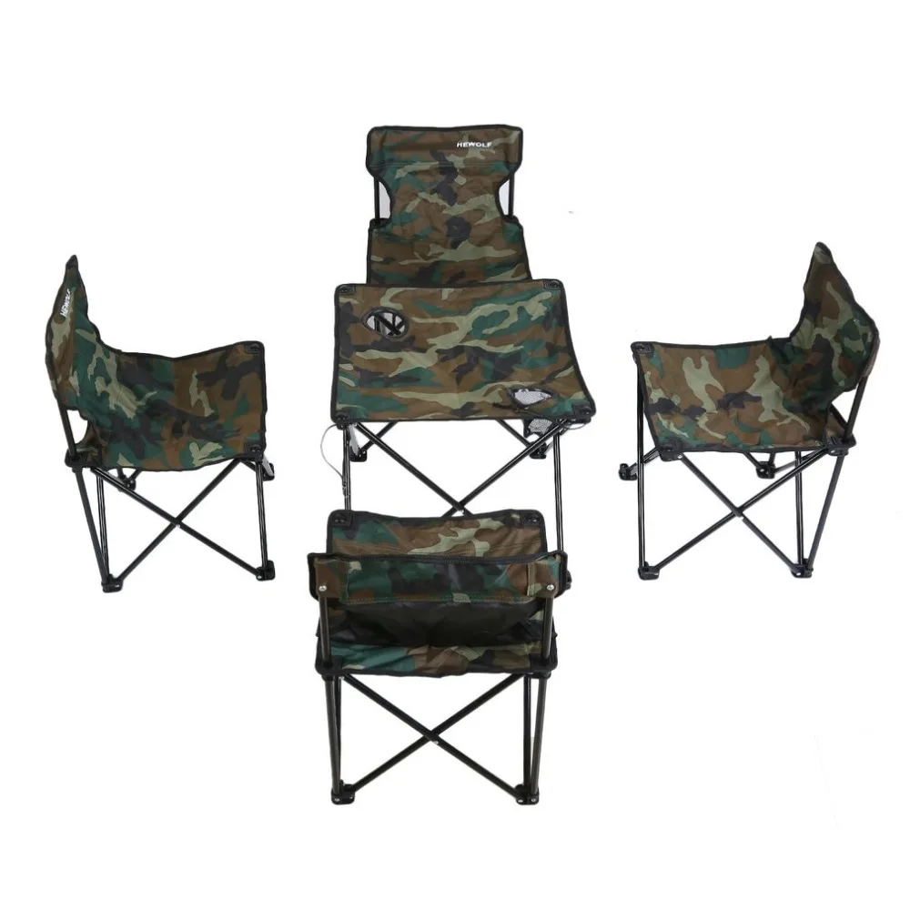 High-End Outdoor Furniture Portable Folding Table Desk For Camping Fishing Tour Picnic Durable Camouflage Chair Set
High-End Outdoor Furniture Portable Folding Table Desk For Camping Fishing Tour Picnic Durable Camouflage Chair Set
