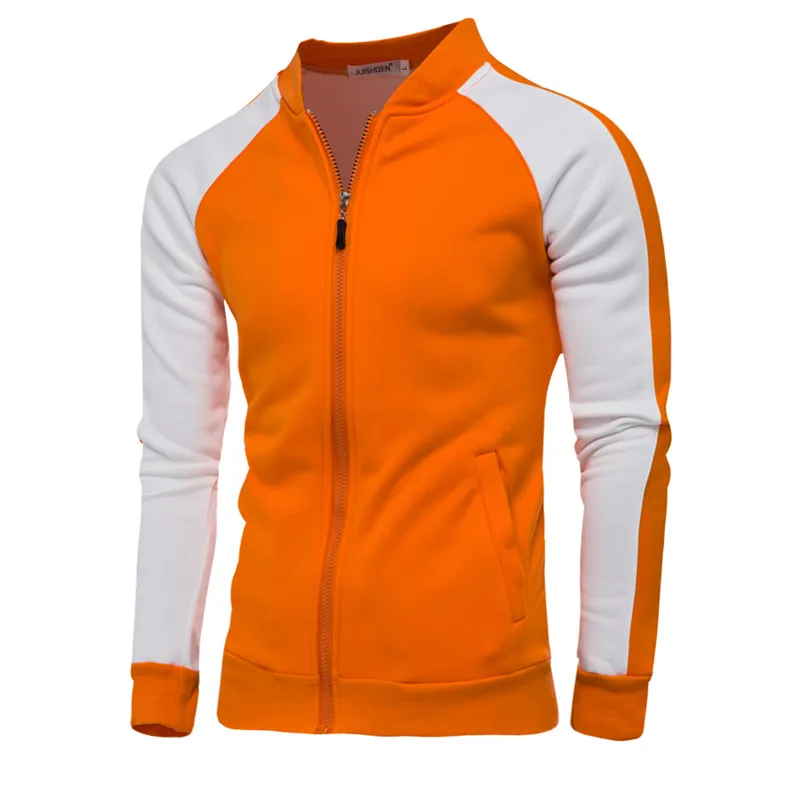 Sweatshirt Men's Slim Sweatshirt Men's Baseball Collar High Quality Men's Fashion Contrast Raglan Sleeve Design Casual Jacket
Sweatshirt Men's Slim Sweatshirt Men's Baseball Collar High Quality Men's Fashion Contrast Raglan Sleeve Design Casual Jacket