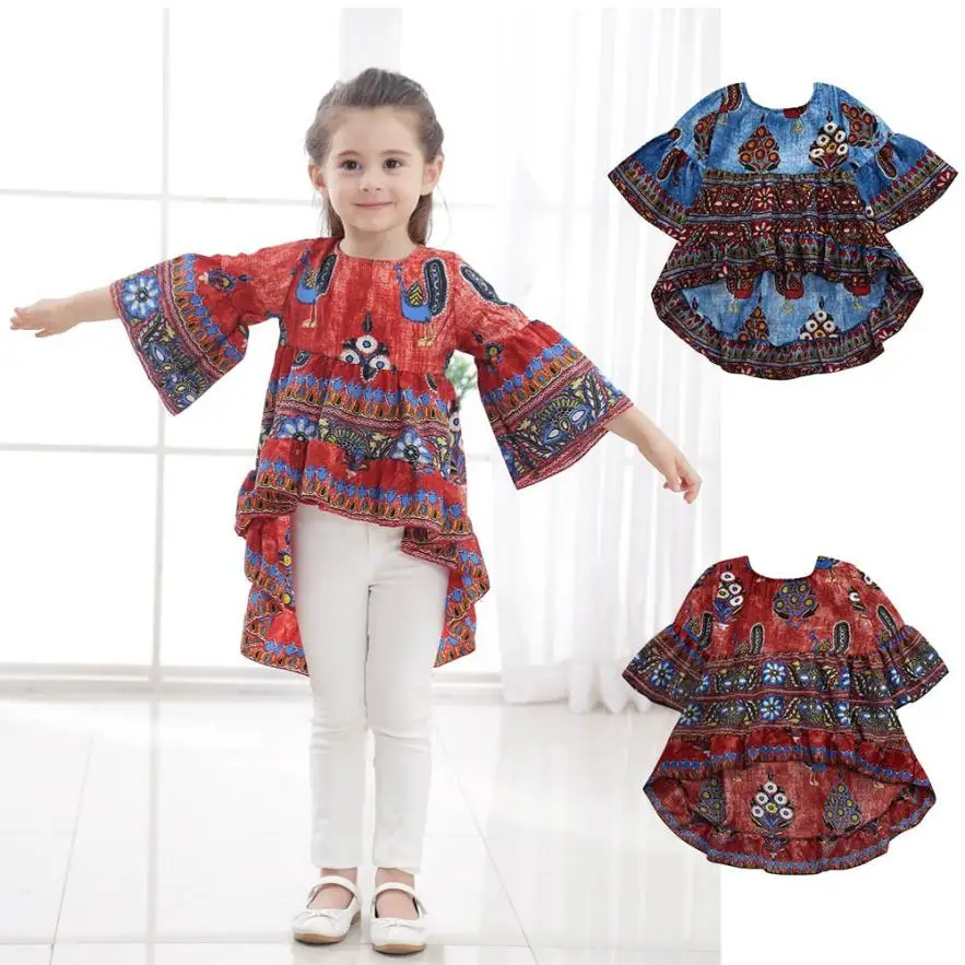 2017 New Style Kids GirlsPeacock Print Half Lantern Slevee Formal Dress Family Matching Clothes Tops Suit for 18M-6T Baby
2017 New Style Kids GirlsPeacock Print Half Lantern Slevee Formal Dress Family Matching Clothes Tops Suit for 18M-6T Baby