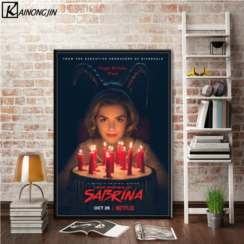 Poster Chilling Adventures of Sabrina TV Series Posters and Prints Canvas Painting Wall Art Picture for Living Room Home Decor
Poster Chilling Adventures of Sabrina TV Series Posters and Prints Canvas Painting Wall Art Picture for Living Room Home Decor