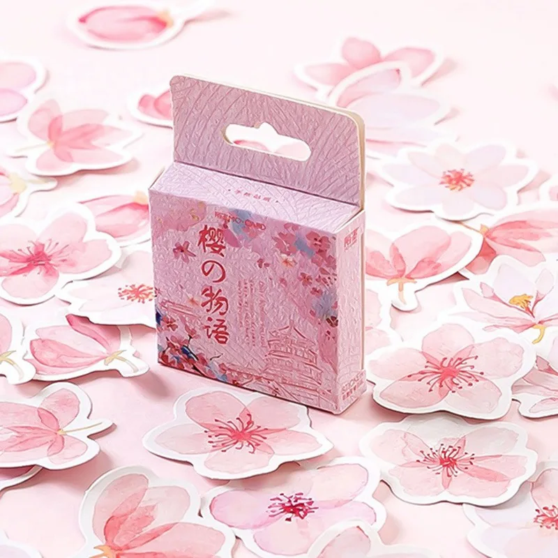 New Hot Sale Japanese Cherry Blossoms Planner Flower Diary Box Deco Paper Small Kawaii Stickers Stationary Scrapbooking Journal
New Hot Sale Japanese Cherry Blossoms Planner Flower Diary Box Deco Paper Small Kawaii Stickers Stationary Scrapbooking Journal