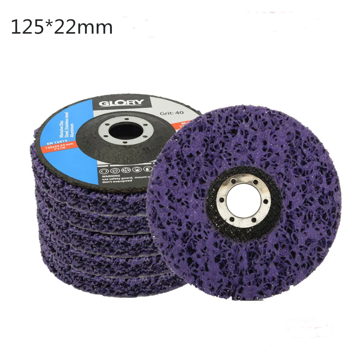 2Pcs 125*22mm Grinding Disc Poly Strip Abrasive Wheel Paint Rust Removal Clean Mayitr For Angle Grinder
2Pcs 125*22mm Grinding Disc Poly Strip Abrasive Wheel Paint Rust Removal Clean Mayitr For Angle Grinder