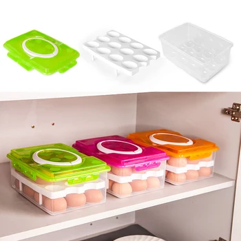 Kitchen Food Container Egg Storage Box Refrigerator Fresh Organizer Hiking Outdoor Camping Carrier for 24 Eggs Case Box
Kitchen Food Container Egg Storage Box Refrigerator Fresh Organizer Hiking Outdoor Camping Carrier for 24 Eggs Case Box