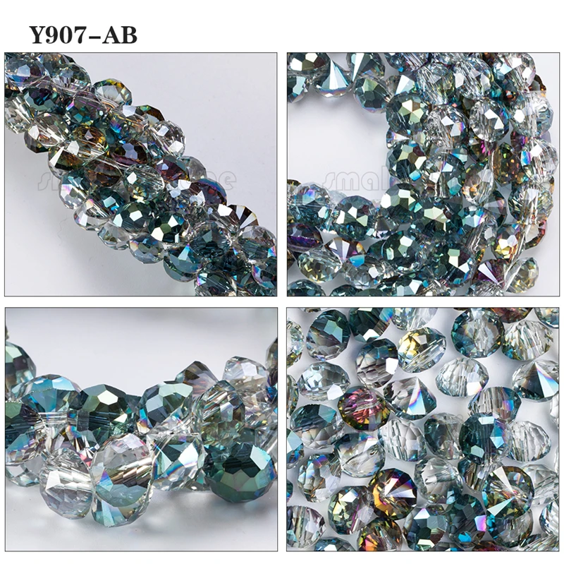 Rhinestone Shape Beads (8)