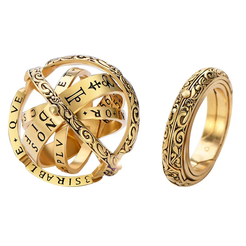 Stackable Ring Astronomical Sphere Rings Universe Complex Rotating Clamshell Ring Gift
Stackable Ring Astronomical Sphere Rings Universe Complex Rotating Clamshell Ring Gift