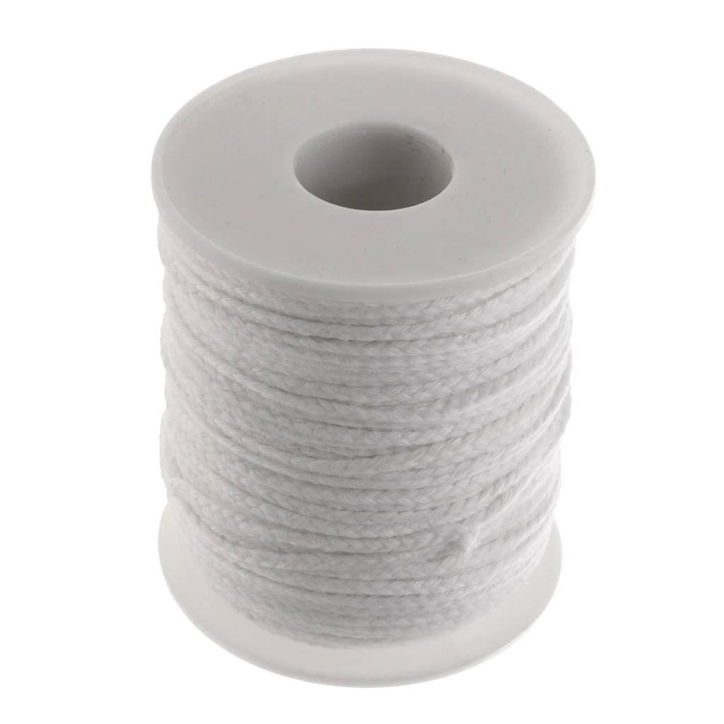 1 Spool Natural Cotton Candle Wicks Candle Cores Braided Wicks for DIY Candles Making Supplies Home Decoration