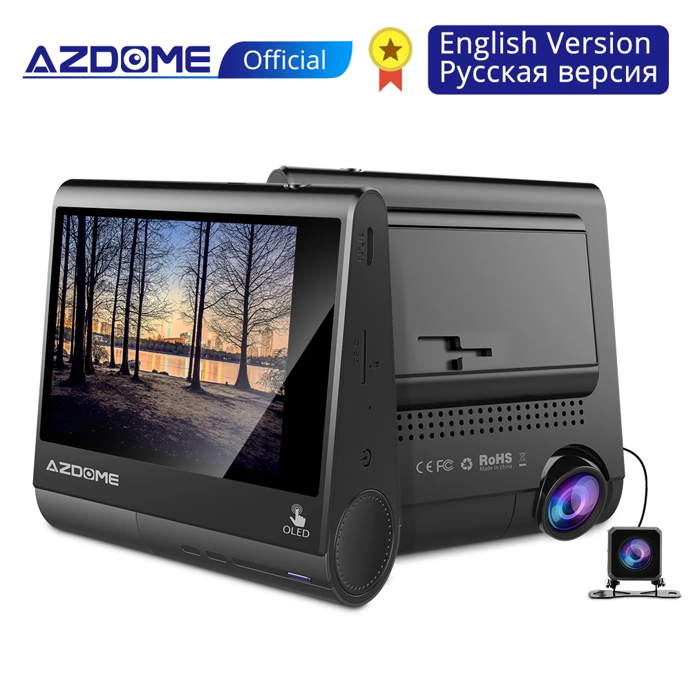 AZDOME M05 OLED Screen Dash Cam 3”1080P FHD Car Camera with GPS Driver Fatigue Alert Night Vison Dashboard Camera Parking Guard
AZDOME M05 OLED Screen Dash Cam 3”1080P FHD Car Camera with GPS Driver Fatigue Alert Night Vison Dashboard Camera Parking Guard