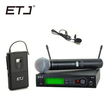 Free Shipping Top Quality SLX SLX24 BETA58/SM 58 UHF PRO WIRELESS MICROPHONE SYSTEM With Bodypack Cordless Lapel headset Mic
Free Shipping Top Quality SLX SLX24 BETA58/SM 58 UHF PRO WIRELESS MICROPHONE SYSTEM With Bodypack Cordless Lapel headset Mic