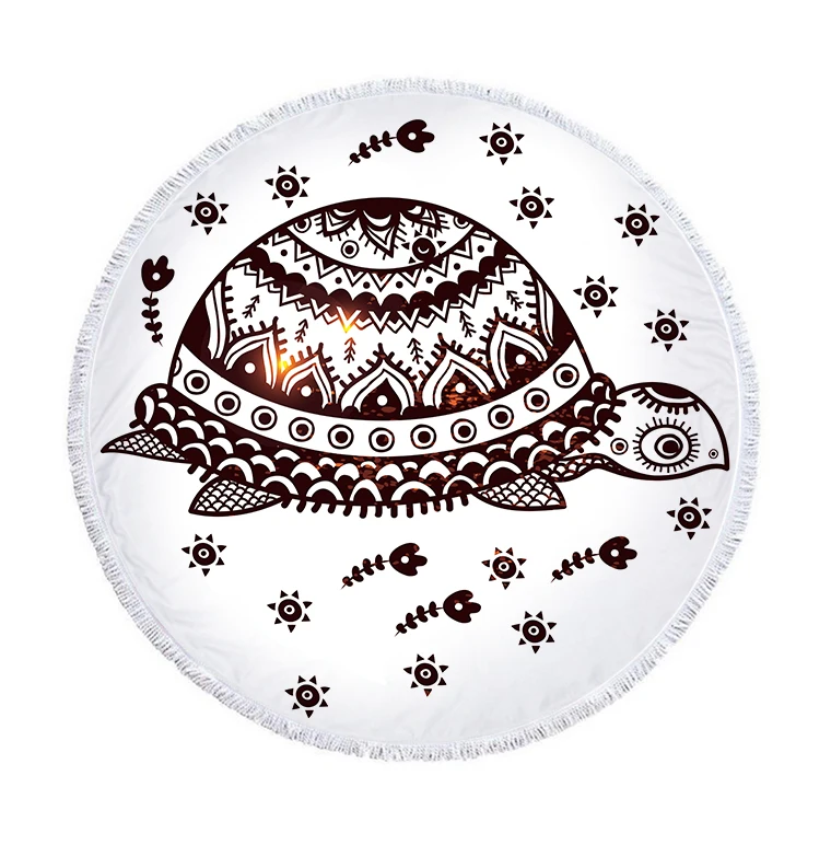 Carton Turtle Printed Microfiber Beach Towel Aminal Yoga Mat Tassels Blanket Large Round Towel Swimwear Tapestry Home Decor
Carton Turtle Printed Microfiber Beach Towel Aminal Yoga Mat Tassels Blanket Large Round Towel Swimwear Tapestry Home Decor