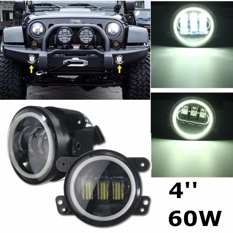 4 inch 60W 12V/24V Motorcycle LED White headLight for Harley for Jeep for Wrangler Waterproof Car LED headlamp
4 inch 60W 12V/24V Motorcycle LED White headLight for Harley for Jeep for Wrangler Waterproof Car LED headlamp