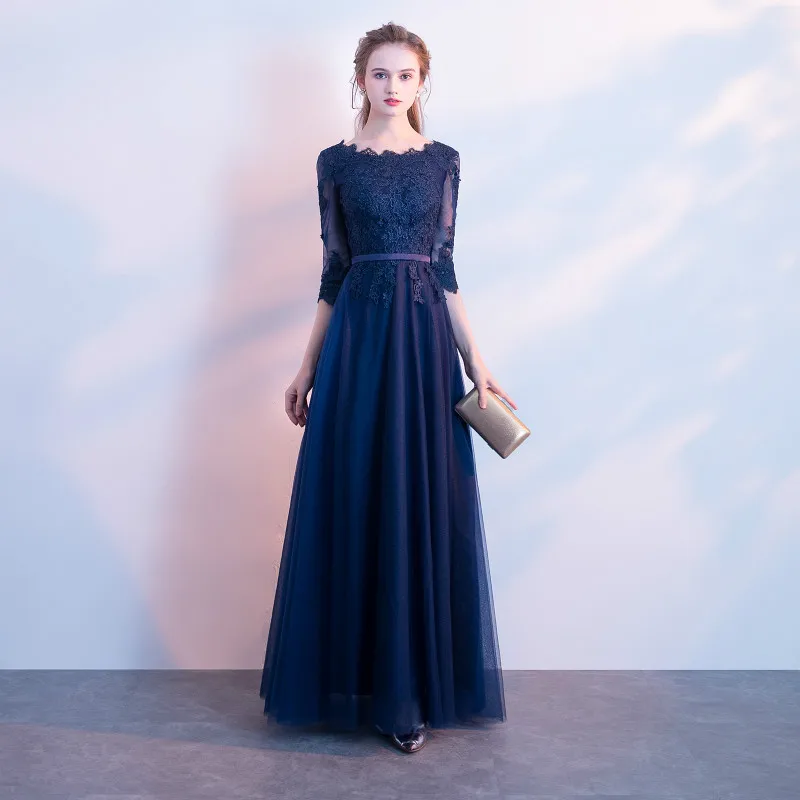 Ladies dress 2019 new banquet noble elegant host dress female dignified stylish embroidery vintage dress
Ladies dress 2019 new banquet noble elegant host dress female dignified stylish embroidery vintage dress