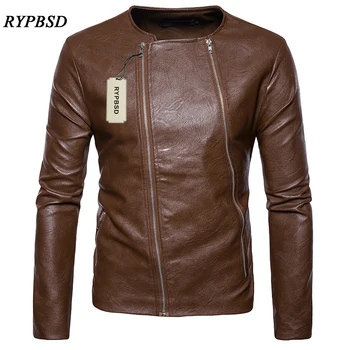 2019 New Autumn Leather Jackets Men's Fashion Solid Motorcycle Outerwear Brand Mens Casual Faux PU Leather Jacket Plus Size XXL
2019 New Autumn Leather Jackets Men's Fashion Solid Motorcycle Outerwear Brand Mens Casual Faux PU Leather Jacket Plus Size XXL