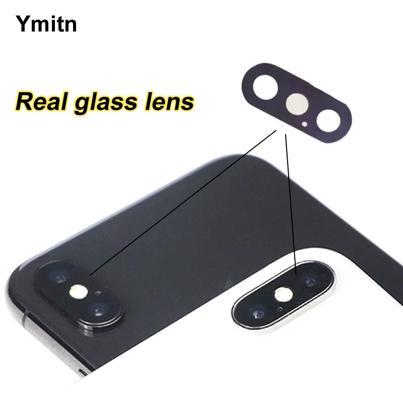 New Ymitn Housing Back Rear Camera Lens Glass Cover For iPhone X with adhesive replacement
New Ymitn Housing Back Rear Camera Lens Glass Cover For iPhone X with adhesive replacement