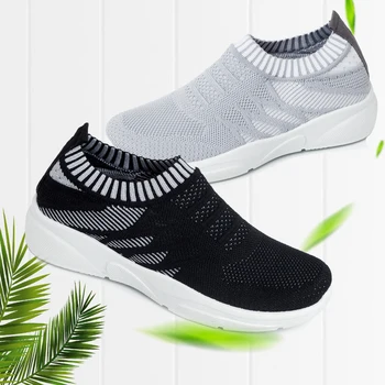 Women's Flats Vulcanize Shoes Sneakers Women Shoes Slip on Breathable Trainers Casual Mesh Loafers Sock Shoes Women Sneakers
Women's Flats Vulcanize Shoes Sneakers Women Shoes Slip on Breathable Trainers Casual Mesh Loafers Sock Shoes Women Sneakers