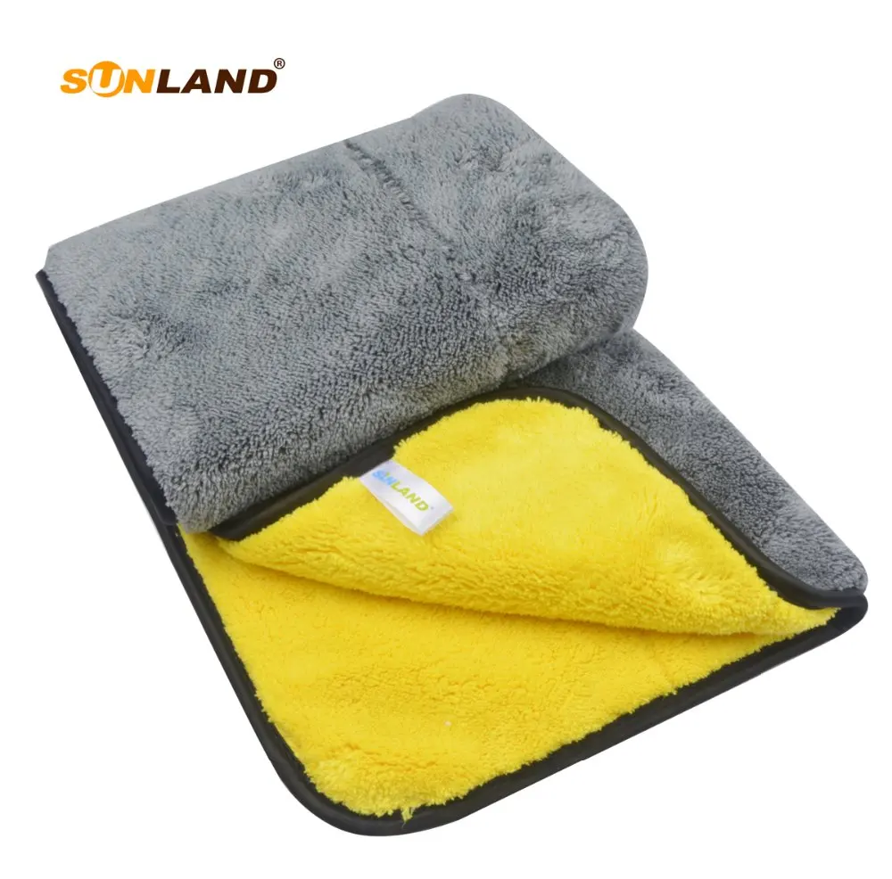 Sinland 1000gsm Plush Microfiber Car Wash Towel Micro Fiber Car Dying Cleaning Cloths Double Side High Quality 40cmx60cm 1 pack
Sinland 1000gsm Plush Microfiber Car Wash Towel Micro Fiber Car Dying Cleaning Cloths Double Side High Quality 40cmx60cm 1 pack