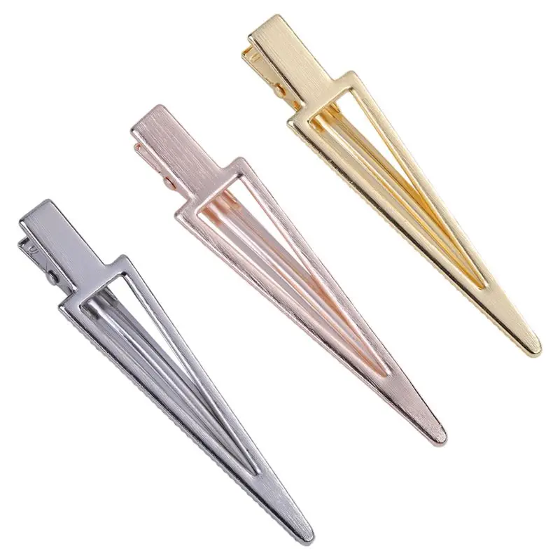 Women Girls Metallic Drawbench Hair Clips Novelty Arrow Head Shape Hollow Alligator Hairgrips Side Bangs Styling Retro Barrettes
Women Girls Metallic Drawbench Hair Clips Novelty Arrow Head Shape Hollow Alligator Hairgrips Side Bangs Styling Retro Barrettes
