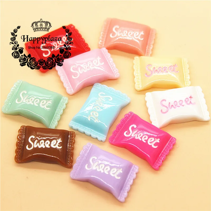 10pcs Resin Flatback Cabochon Sweet Candy Simulation Food Art Supply Decoration Charm Craft,16x23mm
10pcs Resin Flatback Cabochon Sweet Candy Simulation Food Art Supply Decoration Charm Craft,16x23mm