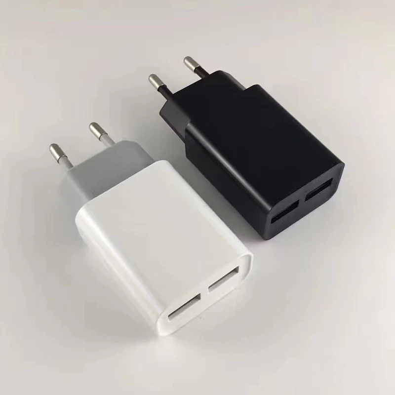 2-Порты и разъёмы 5 В 2.4A Smart Travel Универсальный USB Зарядное устройство Портативный