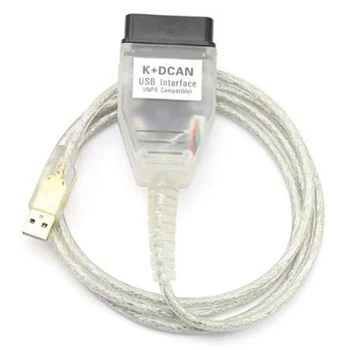 Auto Car Diagnostic Cable INPA K+ DCAN Cable for BMW From 1998 To 2008 USB OBD2 Interface K CAN Connector Code Reader
Auto Car Diagnostic Cable INPA K+ DCAN Cable for BMW From 1998 To 2008 USB OBD2 Interface K CAN Connector Code Reader