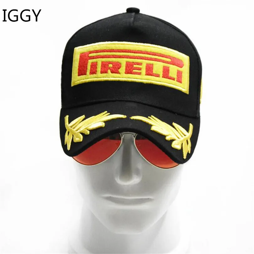 IGGY Snapback Racing Cap Baseball Cap Black F1 Style Hats For Men Car Motorcycle Racing MOTO GP Casquette Outdoor Sports Sun Hat
IGGY Snapback Racing Cap Baseball Cap Black F1 Style Hats For Men Car Motorcycle Racing MOTO GP Casquette Outdoor Sports Sun Hat