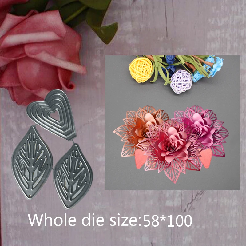 beautiful flower Dies Scrapbooking Decor METAL CUTTING DIES Craft Embossing Die Cut Stencils Paper Cards 5.8*10 cm
beautiful flower Dies Scrapbooking Decor METAL CUTTING DIES Craft Embossing Die Cut Stencils Paper Cards 5.8*10 cm