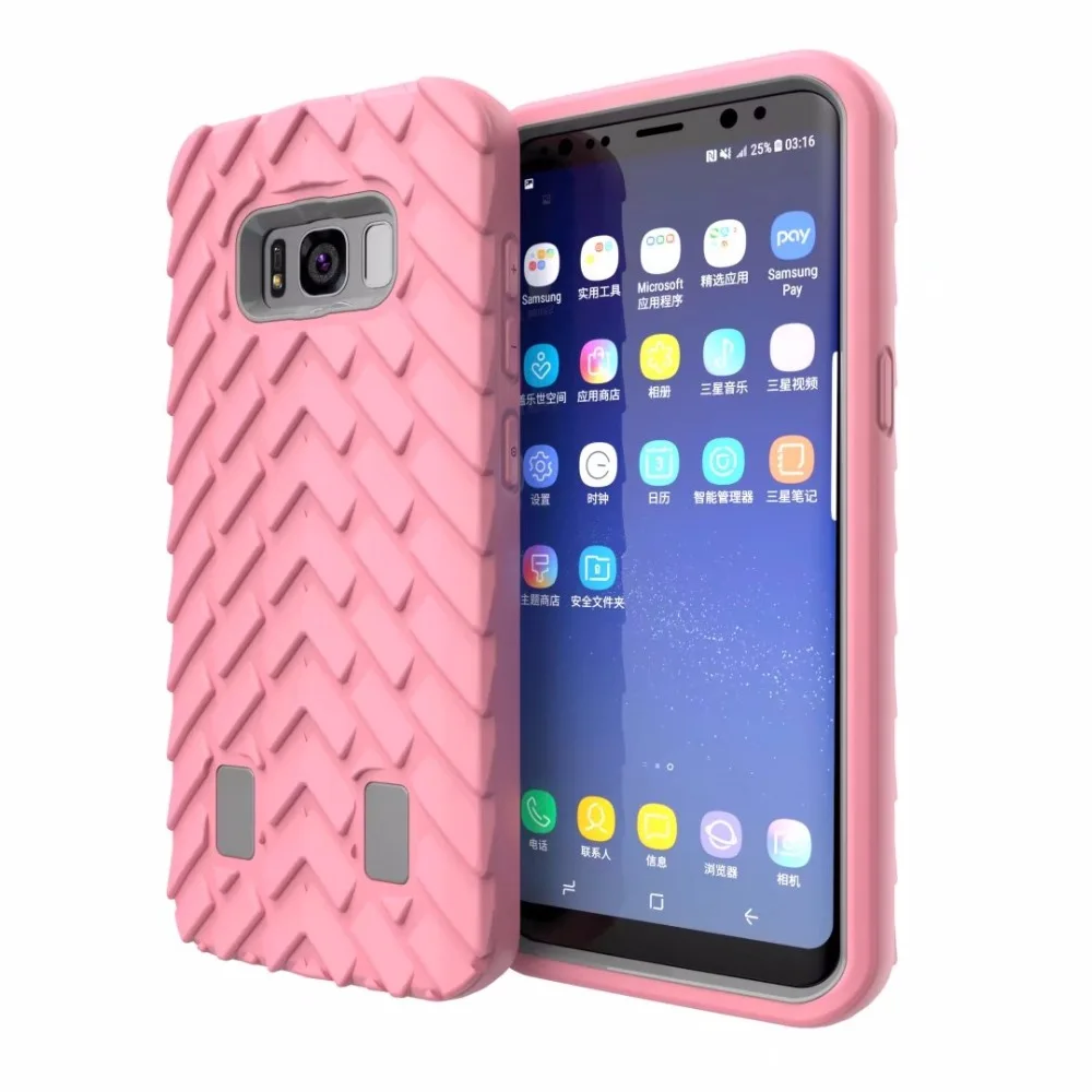 Tire Pattern Slim case for Samsung S8 Hybrid 3 in 1 PC TPU Tough Shockproof Armor Back Cover Case for Samsung Galaxy S8 Plus
Tire Pattern Slim case for Samsung S8 Hybrid 3 in 1 PC TPU Tough Shockproof Armor Back Cover Case for Samsung Galaxy S8 Plus