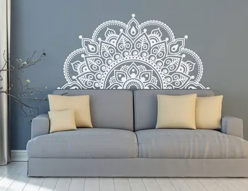 Vinyl Wall Decal Half Mandala Wall Mural Yoga Lover Gift Home Headboard Decor Half Mandala Design Car Window Stickers MTL04
Vinyl Wall Decal Half Mandala Wall Mural Yoga Lover Gift Home Headboard Decor Half Mandala Design Car Window Stickers MTL04