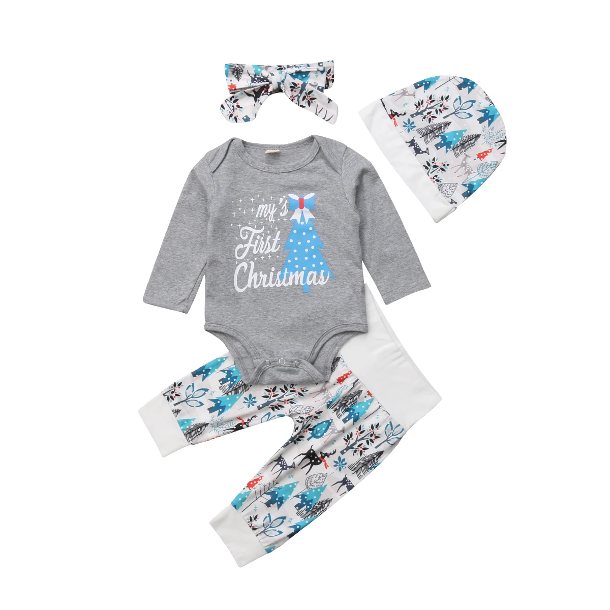 Emmababy Christmas Toddler Baby Boy Girls Unisex Long Sleeve Casual Romper+ Pants+Hat Leggings Outfits Clothes Set
Emmababy Christmas Toddler Baby Boy Girls Unisex Long Sleeve Casual Romper+ Pants+Hat Leggings Outfits Clothes Set