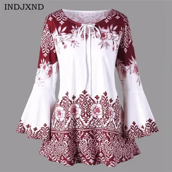 INDJXND Summer 2019 Women Blouses Blusa Flare Sleeve Chiffon Blouse Shirt Office Tops Women Shirts O Neck Ruffles Plus Size 5XL
INDJXND Summer 2019 Women Blouses Blusa Flare Sleeve Chiffon Blouse Shirt Office Tops Women Shirts O Neck Ruffles Plus Size 5XL