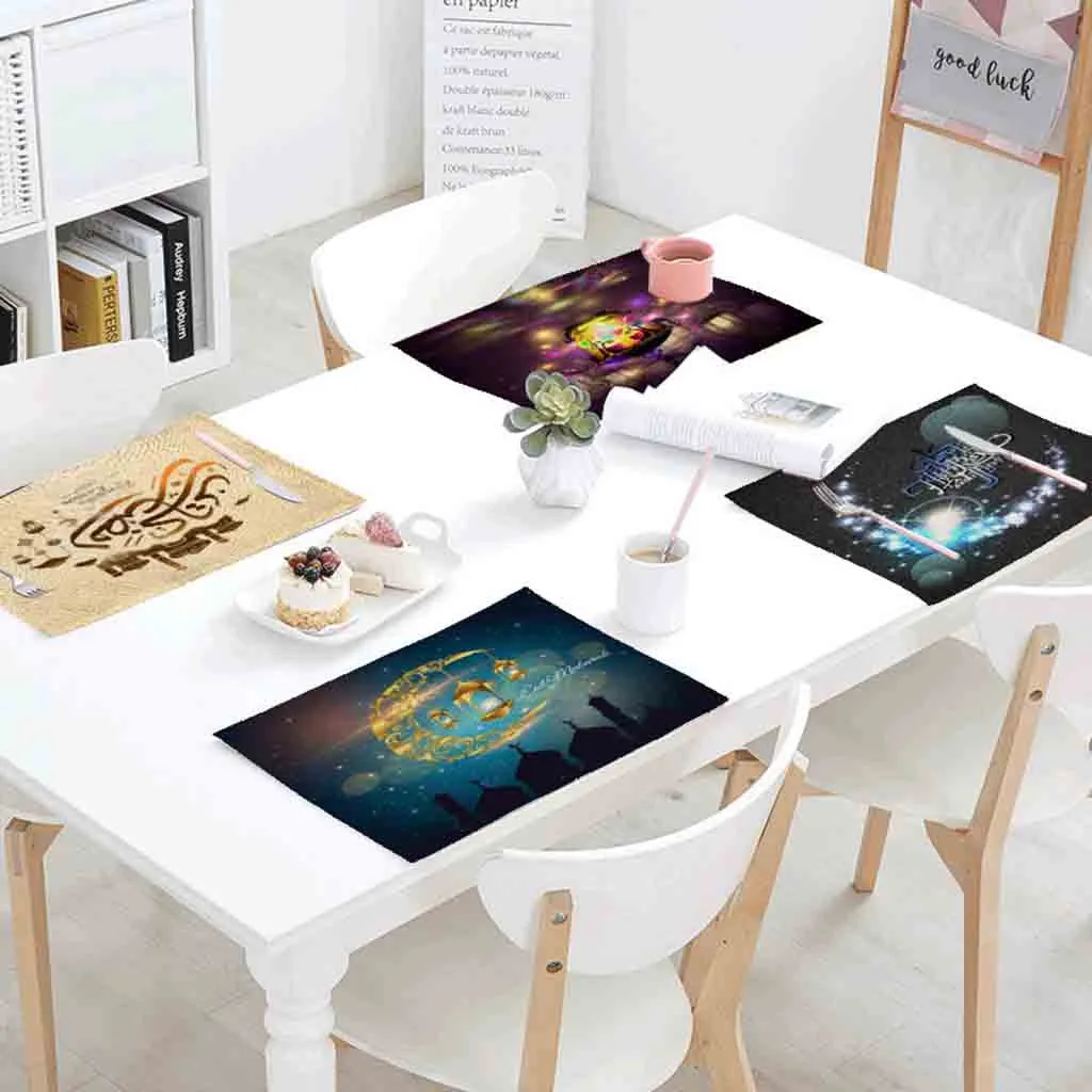 Best Selling 2019 Products Ramadan Festival Decorations Nappe Ne Table Rectangulaire manteles para mesa rectangulares en tela | Дом и сад