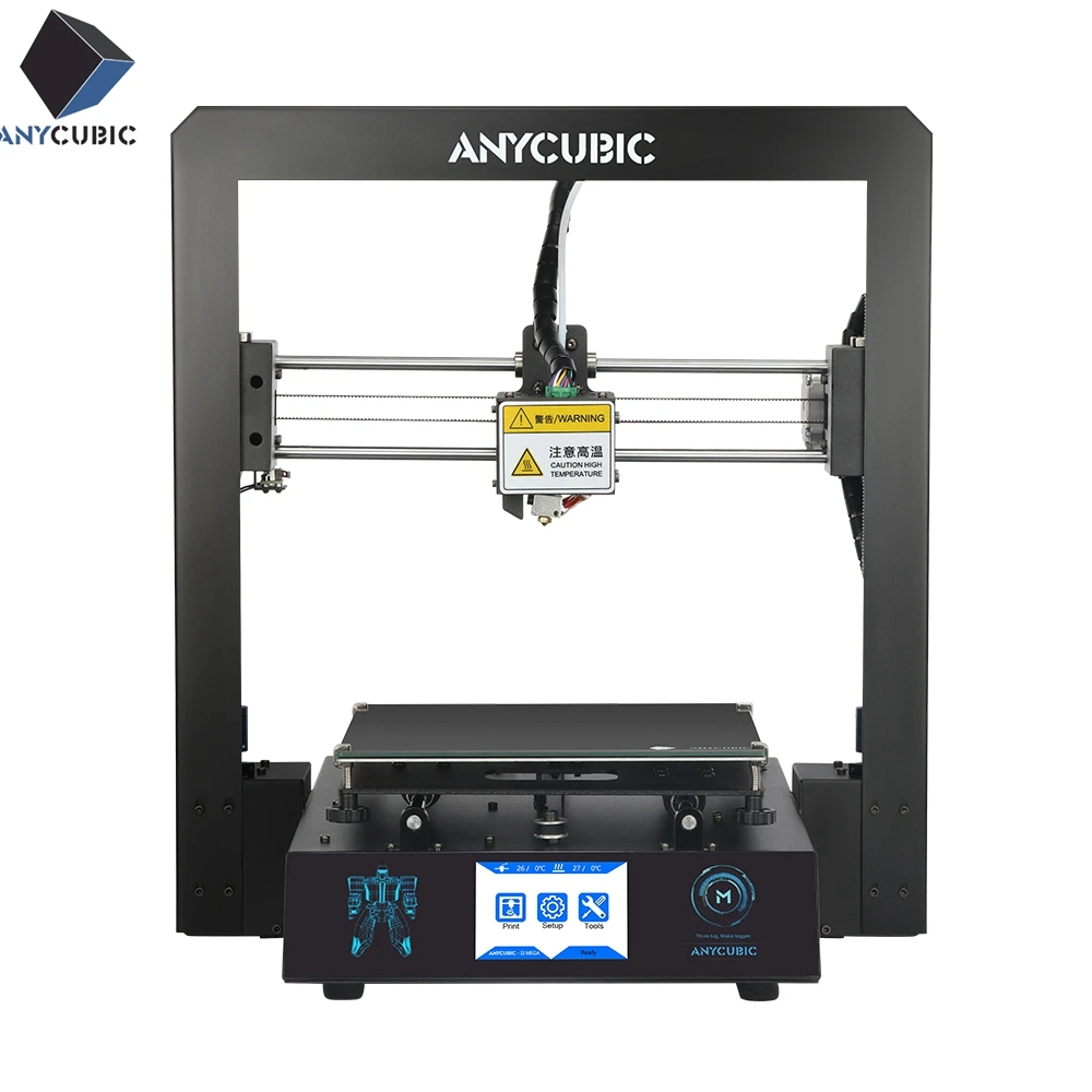 ANYCUBIC I3 Mega 3D Printer All Metal Upgrade Newest Frame 3.5 Inch TFT Ultrabase 1kg PLA Filament Stampante Impresora 3d
ANYCUBIC I3 Mega 3D Printer All Metal Upgrade Newest Frame 3.5 Inch TFT Ultrabase 1kg PLA Filament Stampante Impresora 3d