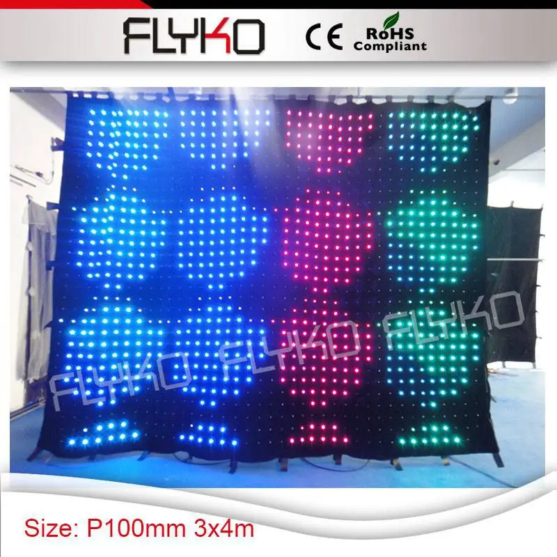 RGB3in1 full color P10cm 3X4m china sexy video curtain led display wall hot video led curtain
RGB3in1 full color P10cm 3X4m china sexy video curtain led display wall hot video led curtain