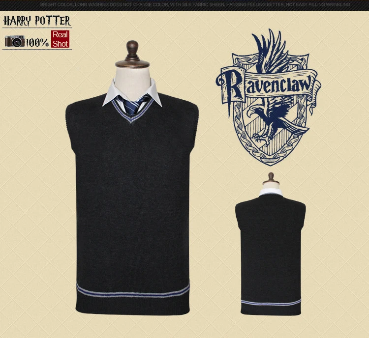 Sweater Gryffindor V Neck Sweater Waistcoat Black all-match Daily Clothes for Harri Potter Cosplay
Sweater Gryffindor V Neck Sweater Waistcoat Black all-match Daily Clothes for Harri Potter Cosplay
