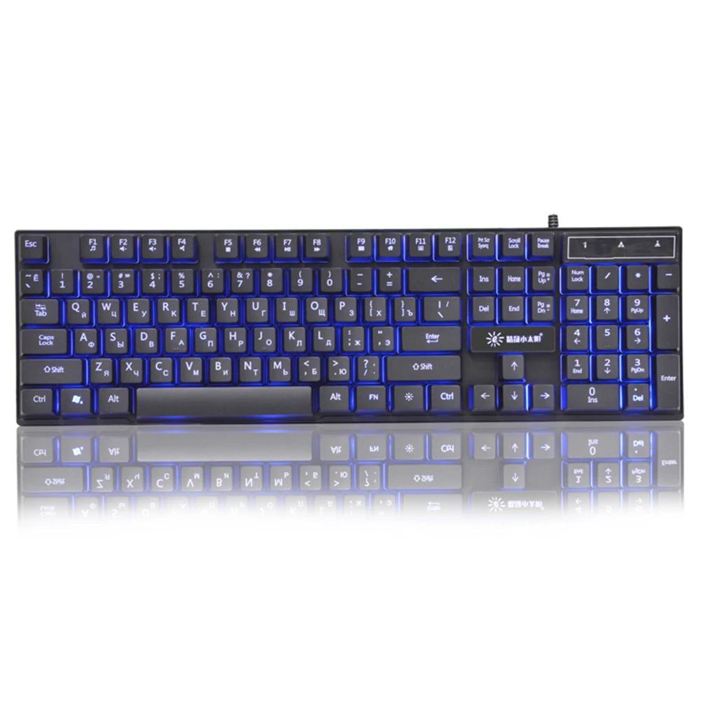 Illuminated Backlit Accessories Gaming Keyboard Desktop Professional Ergonomic PC Colorful Rainbow 104 Keys USB Wired Waterproof
Illuminated Backlit Accessories Gaming Keyboard Desktop Professional Ergonomic PC Colorful Rainbow 104 Keys USB Wired Waterproof