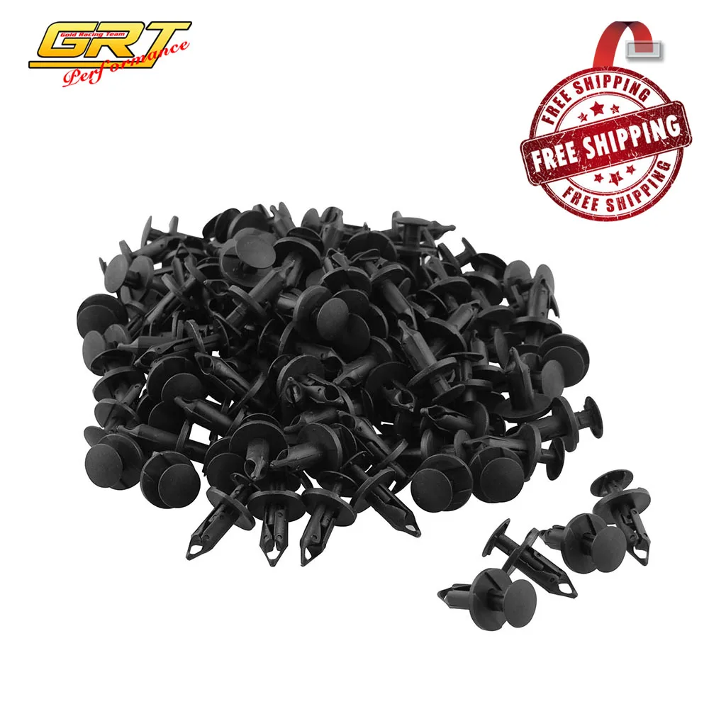 RYANSTAR 120PCS/lot 8mm Push type universal Car Bumper Fender fixed Clips Auto Fastener clamp for Honda Toyota Audi Land Rover
RYANSTAR 120PCS/lot 8mm Push type universal Car Bumper Fender fixed Clips Auto Fastener clamp for Honda Toyota Audi Land Rover