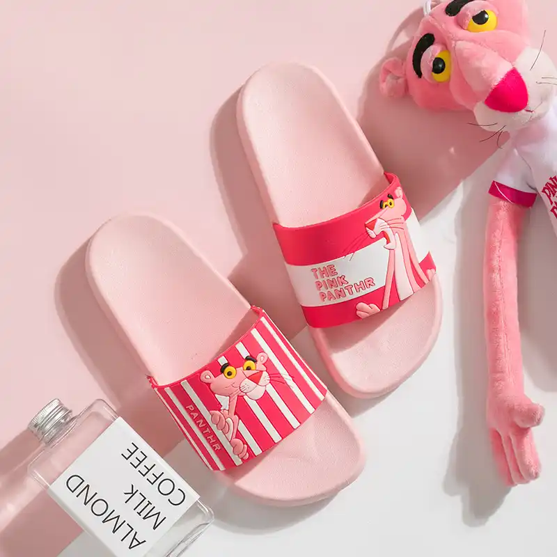 pink panther flip flops