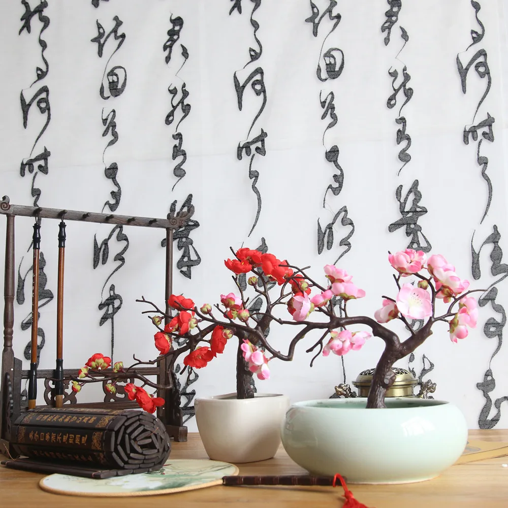 Plum Artificial Silk Flower Fake Plum Tree Branch Home Table Living Room Garden Decoration Diy Wedding Decoration K15
Plum Artificial Silk Flower Fake Plum Tree Branch Home Table Living Room Garden Decoration Diy Wedding Decoration K15