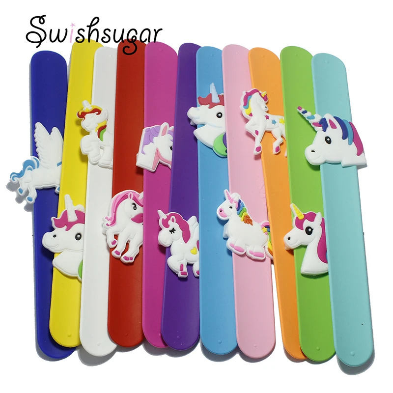 Cute Flexible Slap Wrap Unicorn Bracelet Wristband Kid Children Girl Boy Animal Bangle Gift Favor
Cute Flexible Slap Wrap Unicorn Bracelet Wristband Kid Children Girl Boy Animal Bangle Gift Favor