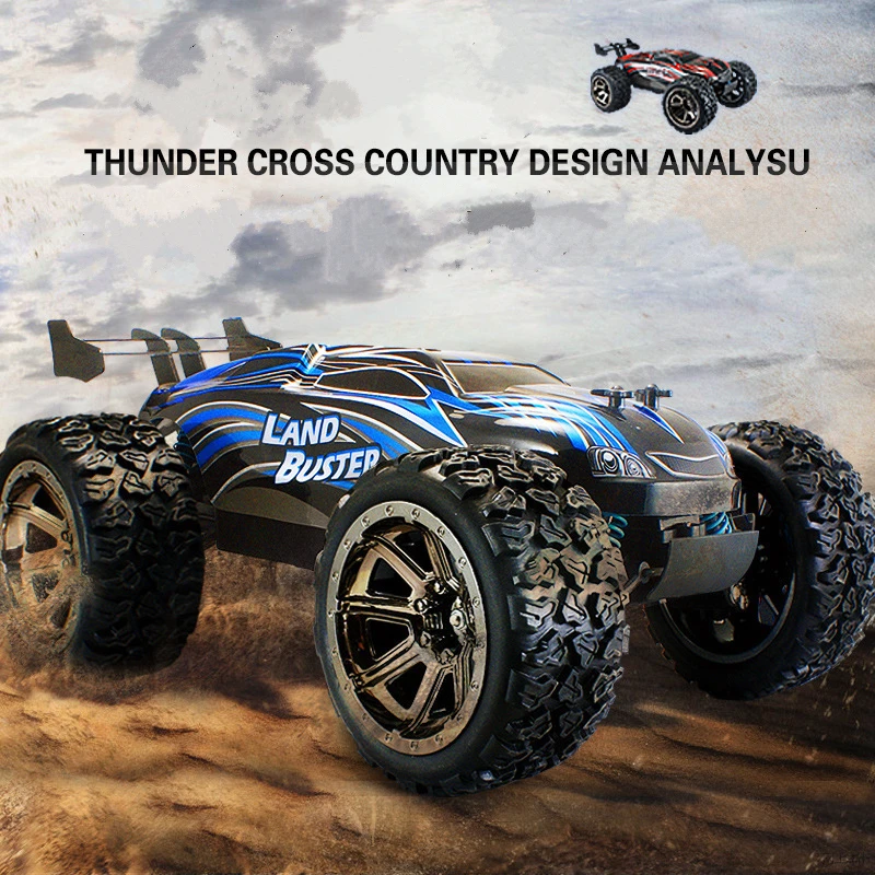 1:12 Thunder Off-road Double Motor 2.4G RC Cars Rock Climbing Crossing 4WD High Speed Off-road Vehicles Remote Control Car
1:12 Thunder Off-road Double Motor 2.4G RC Cars Rock Climbing Crossing 4WD High Speed Off-road Vehicles Remote Control Car
