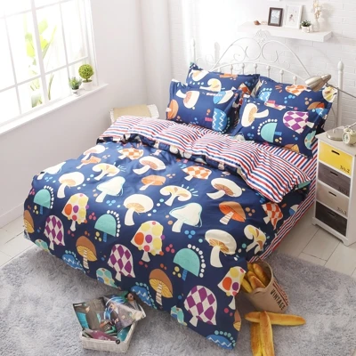 2016 fashion chic cartoon bedding set of queen full twin size duvet/doona cover bed sheet pillow cases 3/4pcs kit/mushroom
2016 fashion chic cartoon bedding set of queen full twin size duvet/doona cover bed sheet pillow cases 3/4pcs kit/mushroom
