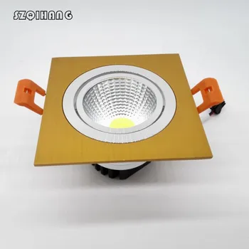 Factory Wholesale price Dimmable Hight light 10W Square COB Led down light Recessed Gold shell COB Led ceiling down lamp
Factory Wholesale price Dimmable Hight light 10W Square COB Led down light Recessed Gold shell COB Led ceiling down lamp