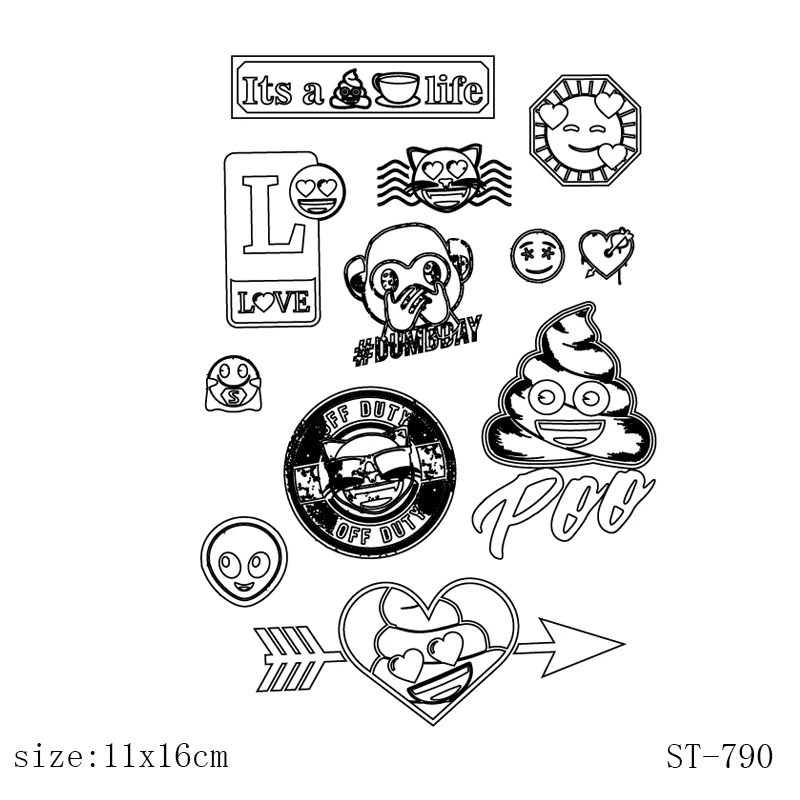 AZSG Cartoon character Clear Stamps/Silicone Transparent Seals for DIY scrapbooking Card Making
AZSG Cartoon character Clear Stamps/Silicone Transparent Seals for DIY scrapbooking Card Making