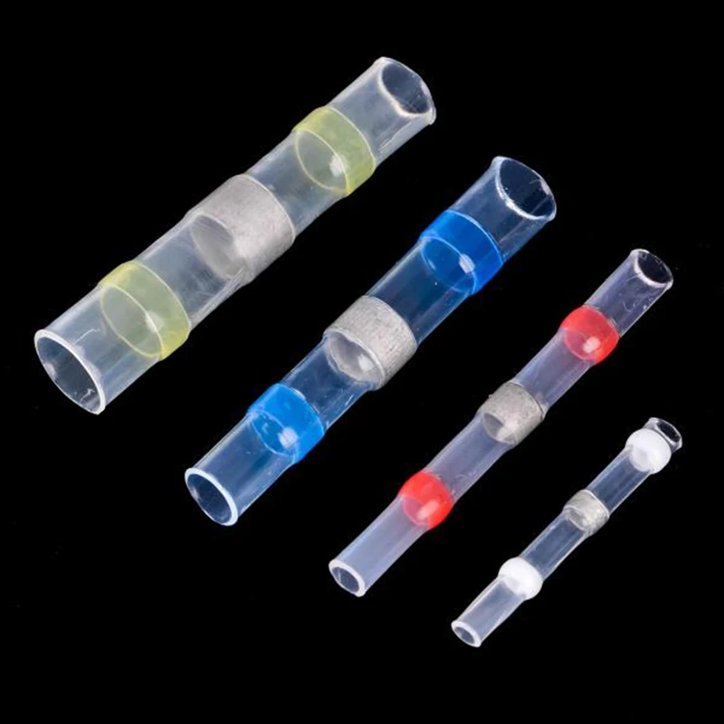 100Pcs Heat Shrink Butt Solder Sleeve Waterproof 26-10 AWG Wire Splice Connector PAK55
100Pcs Heat Shrink Butt Solder Sleeve Waterproof 26-10 AWG Wire Splice Connector PAK55