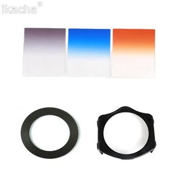 5 in 1 Camera Lens Graduated Filter Neutral Density ND2 Blue Oranger Set + 49 52 55 58 62 67 72 77 82mm Adapter Ring For Cokin P
5 in 1 Camera Lens Graduated Filter Neutral Density ND2 Blue Oranger Set + 49 52 55 58 62 67 72 77 82mm Adapter Ring For Cokin P