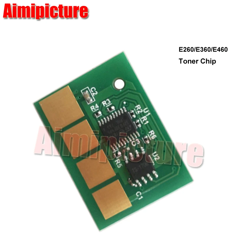 E260 E360 E460 Toner Chip for Lexmark E260d E260dn E360dn E460dn E460w E462dtn E360 E460 E462 chip 9K 1pc/lot
E260 E360 E460 Toner Chip for Lexmark E260d E260dn E360dn E460dn E460w E462dtn E360 E460 E462 chip 9K 1pc/lot