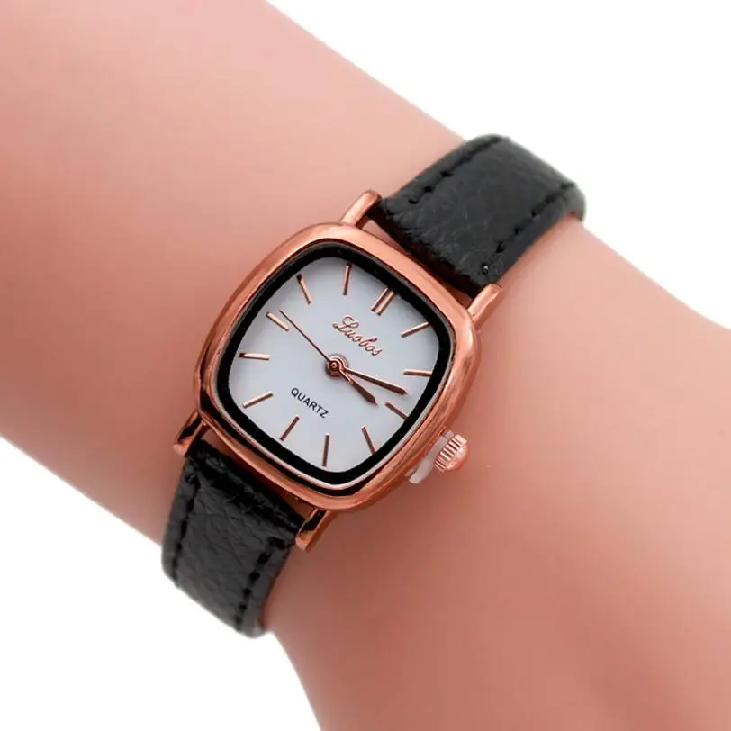 Fashion Women Watches Casual Tiny Leather Band Analog Quartz Movement Wrist Watch Tonneau Dial Womens Clock Reloj Mujer Aug21
Fashion Women Watches Casual Tiny Leather Band Analog Quartz Movement Wrist Watch Tonneau Dial Womens Clock Reloj Mujer Aug21