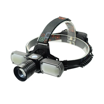 Zoom Head Lamp XM-L T6 LED Rechargeable Forehead Headlight Ultra Bright COB Headlamp Helmet Head Torch Light For Camping Hunting
Zoom Head Lamp XM-L T6 LED Rechargeable Forehead Headlight Ultra Bright COB Headlamp Helmet Head Torch Light For Camping Hunting